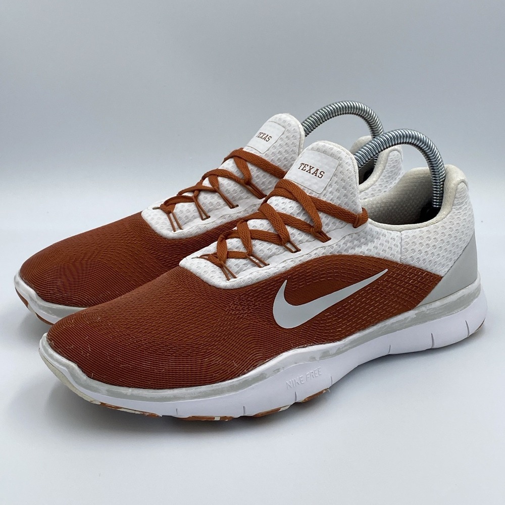Nike Free Trainer V7 Week Zero Texas Longhorns Sneakers Mens Size 7.5 AA0881-800